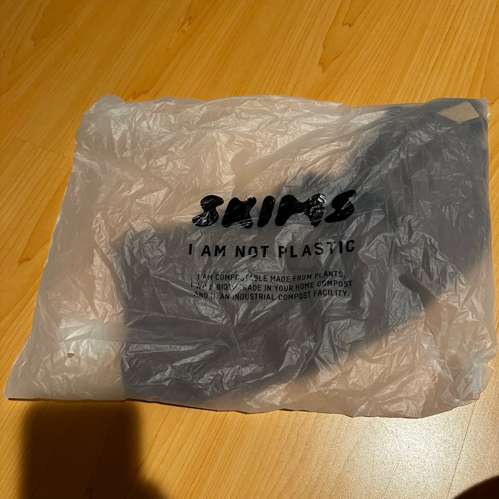 SKIMS cut out one shoulder dress